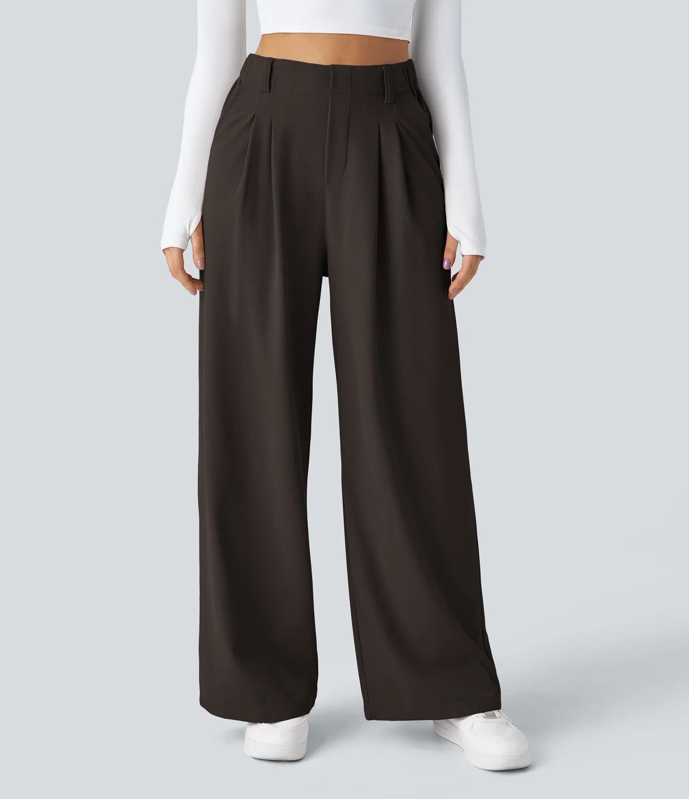 🔥🔥Special Offers .Premium Wide-Leg Work Pants designed for all day comfort office ready, yoga comfy.