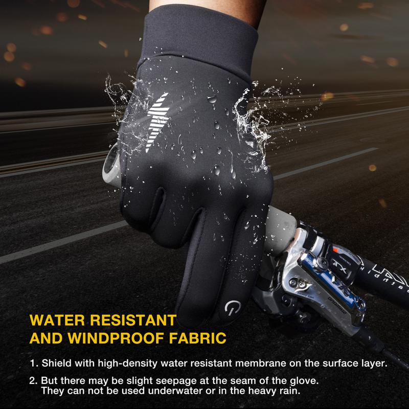 Skavix Waterproof Touchscreen Winter Gloves – Windproof, Thermal Warm Gloves for Cold Weather, Men & Women